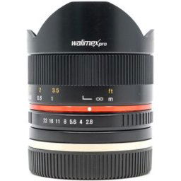 Occasion Walimex Pro 8mm f/2.8 UMC Fisheye II - Monture Sony E