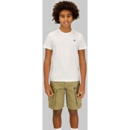 G-star Logo Tee Juniors Blanc 16Y Male