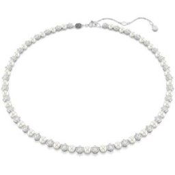 Collier Femme Swarovski Matrix Pearl - 5689623 Blanc Métal rhodié female
