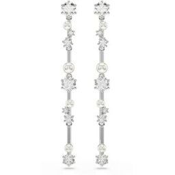 Boucles oreilles Swarovski Constella Bars - 5705614 Métal rhodié Argent female