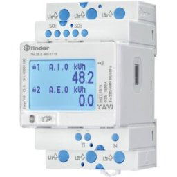 Finder 7M.38.8.400.0112 Compteur rail DIN 2 directions numérique 80 A 1 pc(s)