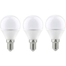 Paulmann 28427 LED CEE G (A - G) E14 3.5 W blanc chaud (Ø x H) 45 mm x 80 mm 3 pc(s)