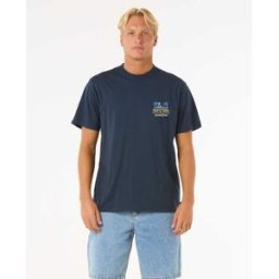 Rip Curl Matis Custom Desto Tee Dark Navy Hossegor L male