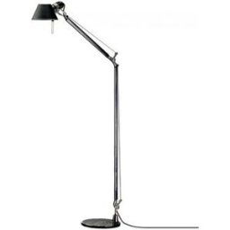 Artemide Lampe de lecture Tolomeo au sol E27 noir