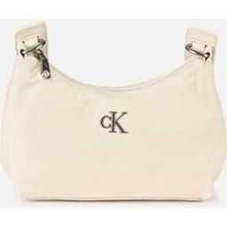 Sleek Nylon Shoulder par Calvin Klein Blanc T.U Sacs