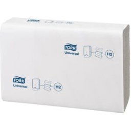 Essuie-Mains 1 Pli Pliage en Z Lot de 12 Tork