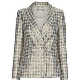 Veste Guess EMELIE FOILED BLAZER Beige EU S femmes