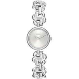 Montre Femme Boss Double B Dressy - 1502793 Bracelet Acier Argent female
