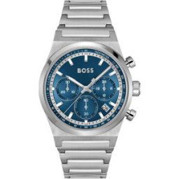 Montre Homme Boss Candor Chrono - 1514250 Bracelet Acier Argent male