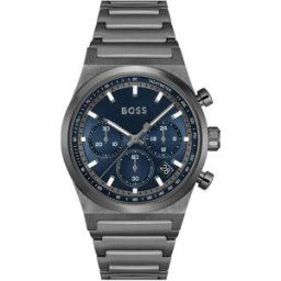 Montre Homme Boss Candor Chrono - 1514223 Bracelet Acier Gris male