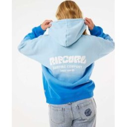 Rip Curl Sweat à capuche Surf Puff Ombre Heritage Sky Blue M female