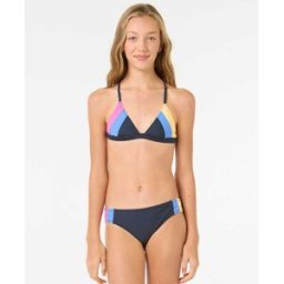 Rip Curl Ensemble 2 pièces Block Party Maillot de bain Fille Navy 12 female