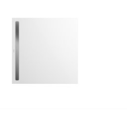 Receveur de douche Kaldewei NEXSYS 411246300001 90x90cm, à fleur de sol, blanc alpin