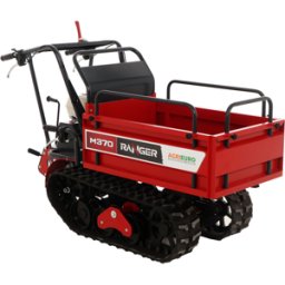 AgriEuro Premium Brouette motorisée à chenilles extensible Ranger M370 - Moteur Honda GX160