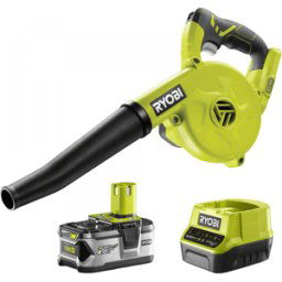 Soffleur sans fil compact RYOBI R18TB-0-18V - 4Ah - flux d'air de 200 km/h