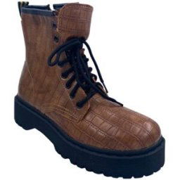 Bottes Jeunes Et Jolies Rangers Lexie Marron