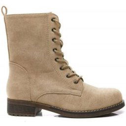 Bottes Jeunes Et Jolies Rangers beige Ombeline Marron