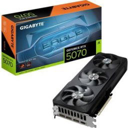 Gigabyte Carte graphique Nvidia GeForce RTX 5070 GeForce RTX 5070 EAGLE OC SFF 12G 12 GB GDDR7 RAM PCIe x16 HDMI® 2.1, DisplayPort 2.1