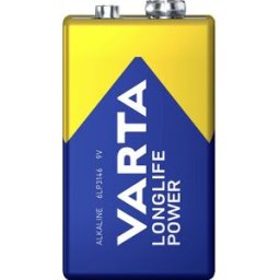 VARTA Longlife Power 9V Stück Pile 6LR61 (9V) alcaline(s) 580 mAh 9 V 20 pc(s)