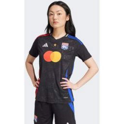 adidas performance - Olympique lyonnais 24/25 - Maillot extÃ©rieur - Noir Noir S female