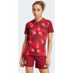 adidas Performance - Allemagne Ã©quipe fÃ©minine - Maillot extÃ©rieur 25 - Bordeaux universitÃ© Ã©quipe 2-Rouge Rouge S female