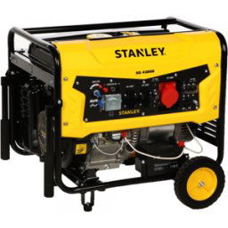 Stanley SG 4200B - Générateur de courant à essence - AVR - 4.3 kW - Continu 4.0 kW Triphasé
