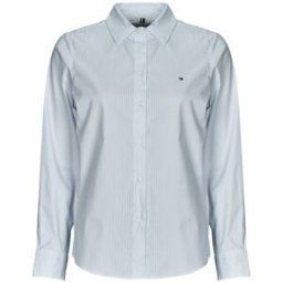Chemise Tommy Hilfiger ESS POPLIN REGULAR SHIRT Bleu