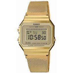 Montre Casio A700WEMG-9AEF , Quartz, 33mm, 3ATM Doré