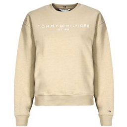 Sweat-shirt Tommy Hilfiger MDRN REG CORP LOGO C-NK SWTSHRT Beige EU S,EU M femmes
