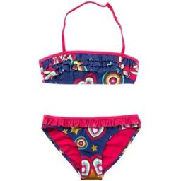 Maillots de bain enfant Desigual Maillot de bain fille 2 pièces Bleu Bleu