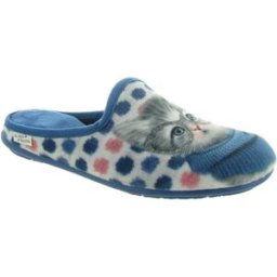 Chaussons La Maison De L'espadrille 9000 6 CHAT Bleu
