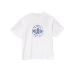 PALLADIUM-EU Palladium Boots Unisex Palladium France Logo Cotton T-shirt Star White L