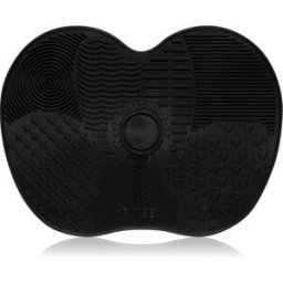 Lash Brow Silicone Make-up Brush Wash Matte Black tapis de nettoyage pour brosses de maquillage taille S 1 pcs