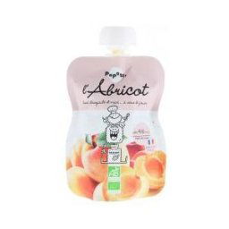 Popote Gourde L'Abricot Bio Dès 4/6 Mois 120 g - Gourde 120 g