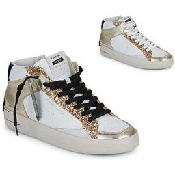 Baskets montantes Crime London SK8 DELUXE MID Blanc