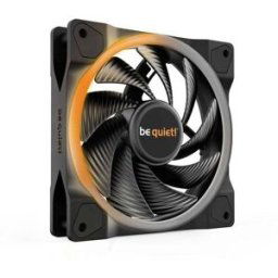 BeQuiet Light Wings Ventilateur pour PC noir (l x H x P) 120 x 25 x 120 mm avec éclairage LED