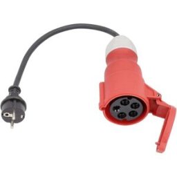 AS Schwabe 61373 alimentation Câble adaptateur 16 A noir 0.3 m H07RN-F 3G 2,5 mm²