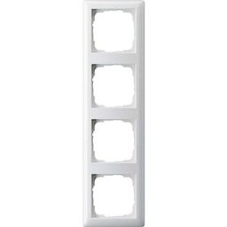 GIRA x4 Cadre System 55, Standard 55 blanc pur (brillant) 021403 1 pc(s)