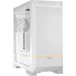 grande tour BeQuiet DARK BASE PRO 901 White Boîtier PC blanc 3 ventilateurs pré-installés, éclairage intégré, fenêtre latérale
