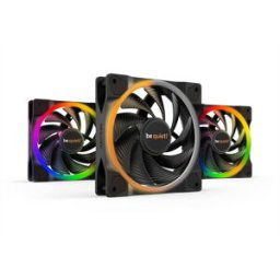 BeQuiet Light Wings Ventilateur pour PC noir avec éclairage LED