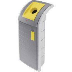 Hailo ProfiLine WSB Design PLUS XXXL 9125900 Poubelle de tri 120 l plastique (l x H x P) 500 x 1100 x 450 mm gris 1 pc(s)