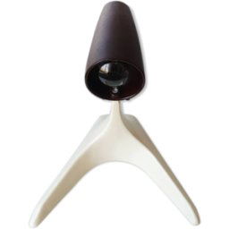 Lampe vintage en plastique Osram blanc