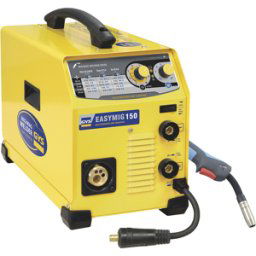 GYS Easymig 150 - Poste à souder Inverter (MIG/MAG : GAZ, SANS GAZ et MMA) - à courant continu (DC)