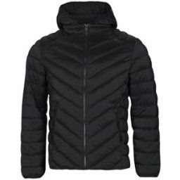 Doudounes Guess STRETCH HOODIE JACKET Noir