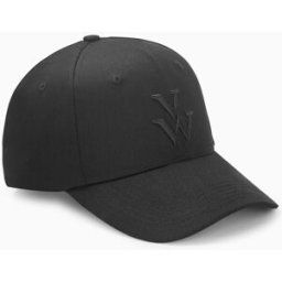 Vanessa Wu Casquette Clem noire à monogramme brodé female