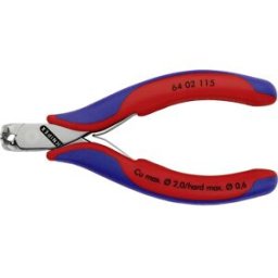 Pince coupante frontale avec facette Knipex 64 02 115 115 mm 1 pc(s)