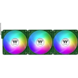 Thermaltake CT120 EX ARGB Sync PC Cooling Fan Racing Green 3 Pack Ventilateur pour PC vert (l x H x P) 120 x 120 x 25 mm