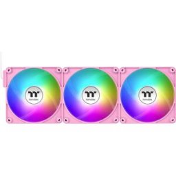 Thermaltake CT120 EX ARGB Sync PC Cooling Fan Pink 3 Pack Ventilateur pour PC rose (l x H x P) 120 x 120 x 25 mm
