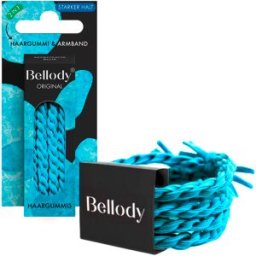 Bellody Élastiques à Cheveux Originaux 4 Stück Mykonos Blue