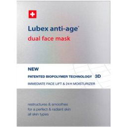 Lubex anti-age Dual Face Mask 4 Stück pro Packung
